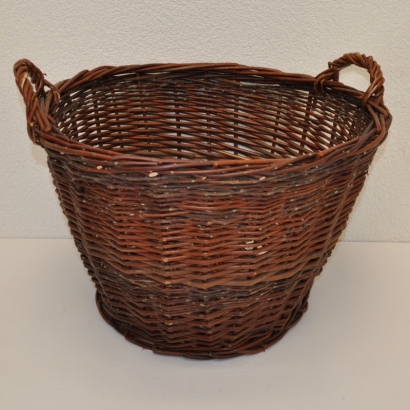 Koš dvoujuchý zelený střední