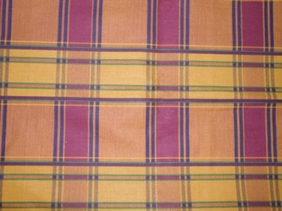 Látka okrová kostka metráž, č.15