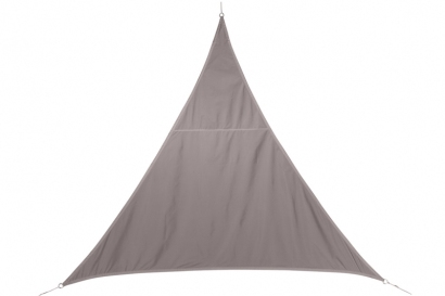 Stínící plachta trojúhelník 2m - capucino