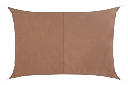 Stínící plachta 3x4metry - capucino