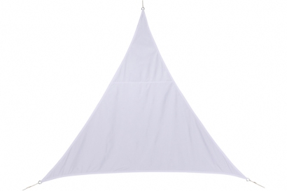 Stínící plachta trojúhelník 4m - bílá 