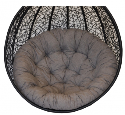 Polstr na závěsnou houpačku Imperia - šedý melír