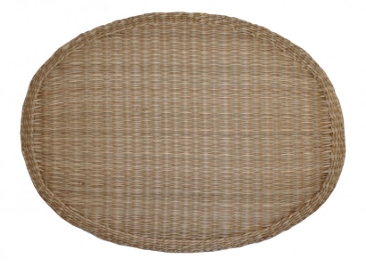 Prostírání přírodní oválné