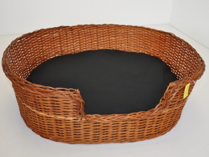 Pelech proutěný 78x63 cm s polstrem