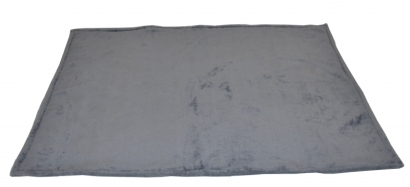 Deka mikroplyš 70x60 cm pro pejska šedá