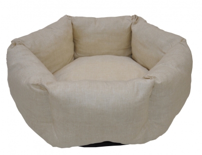 Pelíšek AXIN šestihran - béžový melír