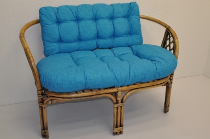 Polstr na lavici Bahama tyrkysový melír typ PL