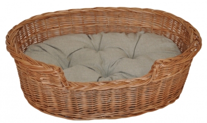 Pelíšek vrbový oválný - velikost 78x57 cm