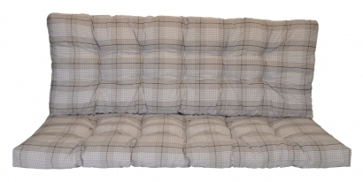 Polstr na zahradní houpačku 130 cm - látka Antik kostka