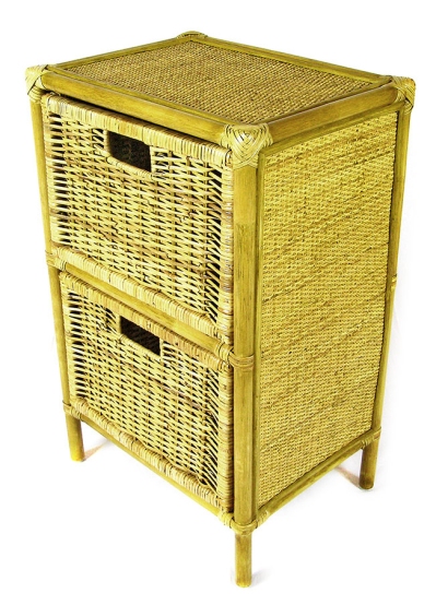 Ratanová komoda 2 zásuvky ratan FL