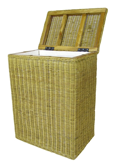 Ratanová prádelní truhla medová FL