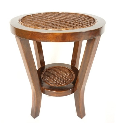 Ratanový stolek - mahagon FL