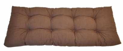 Opěradlový polstr na paletu 120x50 hnědý melír