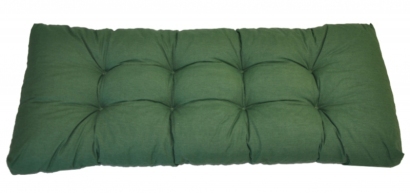 Opěradlový polstr na paletu 120x50 tmavě zelený melír