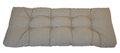 Opěradlový polstr na paletu 120x50 tmavě béžový melír