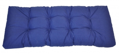 Opěradlový polstr na paletu 120x50 modrý melír