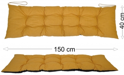 Podsedák 150x40 žlutý melír