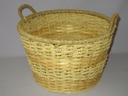 Bambusový koš natural velikost L - kopie