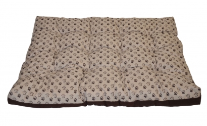 Matrace pro psa voděodolná 120x80 tlapka béžová