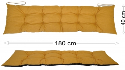 Podsedák 180x40 žlutý melír