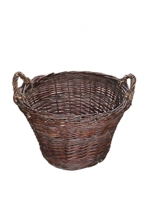 Koš dvoujuchý zelený malý