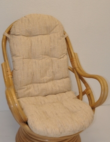 Polstr na křeslo Swivel - látka Ebony