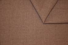 Látka Uni Living hnědý melír