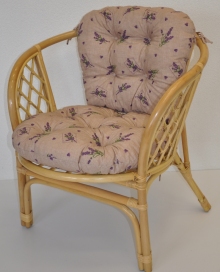 Polstr na křeslo bahama levandule