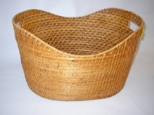 Koš ratanový oválný M