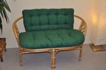 Polstr na lavici Bahama tmavě zelený melír typ PL