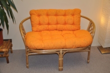 Polstr na lavici Bahama oranžový melír typ PL