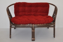 Polstrna  lavici Bahama - matylda vínový