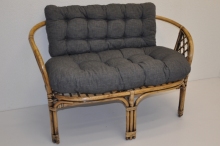 Polstr na lavici Bahama tmavě šedý melír typ PL