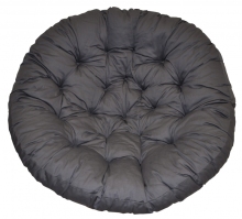 Polstr na křeslo papasan 110 cm šedý kepr