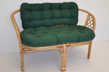 Polstr na lavici Bahama zelený dralon