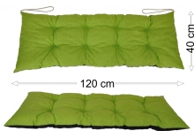 Podsedák 120x40 světle zelený melír