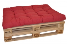 Sedák na paletu 120x80 vínový melír