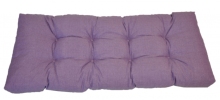 Opěradlový polstr na paletu 120x50 fialový melír