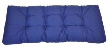 Opěradlový polstr na paletu 120x50 modrý melír