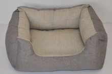 Pelíšek AXIN  tmavě béžový - 58x48 cm