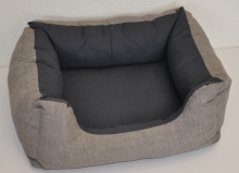 Pelíšek AXIN  tmavě šedý - 58x48 cm