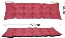 Podsedák 150x40 malinový melír