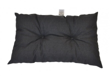 Sedák obdélník tmavě šedý melír