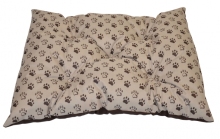 Podložka pro psa voděodolná 60x45 tlapka béžová