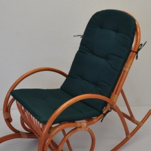 Polstr UNI na houpací křeslo látka zelený dralon