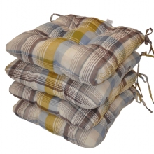 Sedák UNI motiv UNIKO žlutá kostka - set 4 kusy