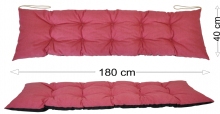 Podsedák 180x40 malinový melír