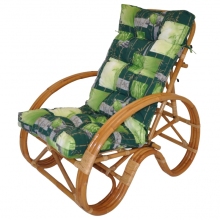 Ratanové křeslo polohovací ratan semambo polstr TAO